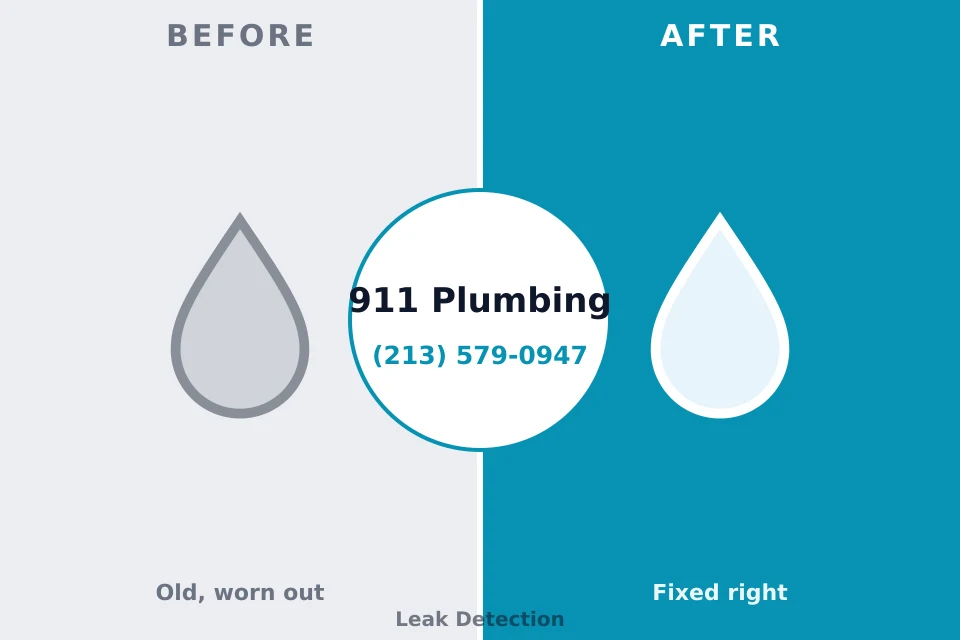 Before and after: plumbing company Belle, WV